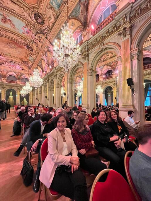 Soirée de rentrée du mouvement sportif parisien à l'Hôtel de Ville