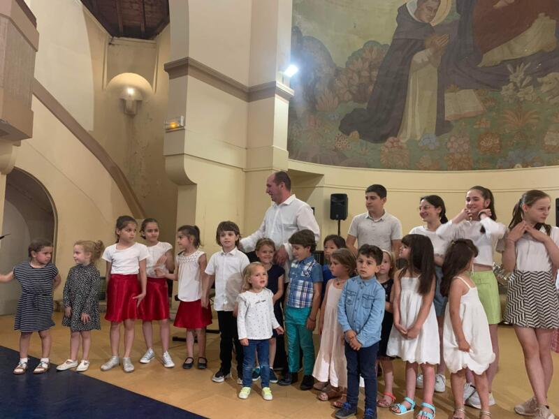Concert de la chorale d’enfants de « Lazi » à Asnières-sur-Seine