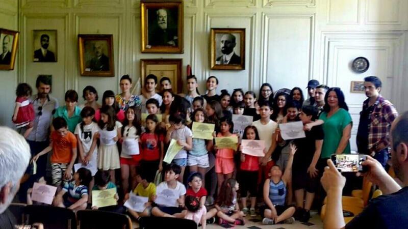 Remise des certificats et pique-nique au Domaine géorgien de Leuville