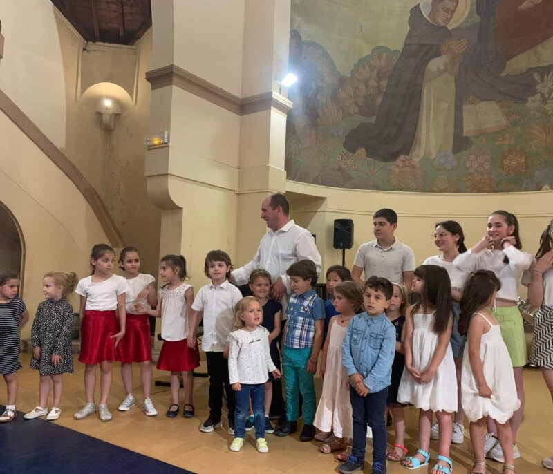 Concert de la chorale d’enfants de « Lazi » à Asnières-sur-Seine