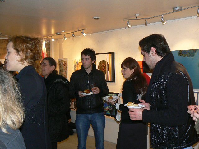 Soirée géorgienne à Paris – décembre 2010