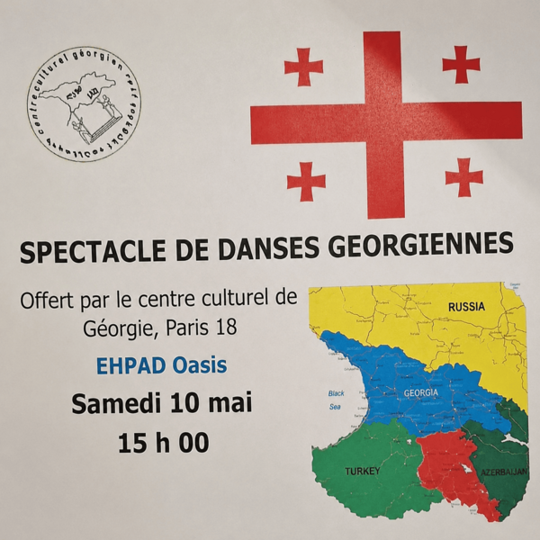 Spectacle de Danses Géorgiennes en Maison de Retraite