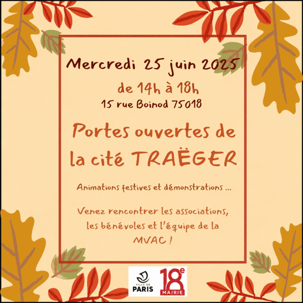 Journée Portes Ouvertes de la Cité Traëger